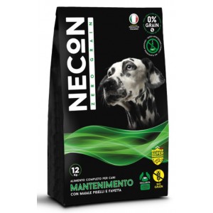 Беззерновой монобелковый корм NECON с мясом свинины и зеленым горошком для взрослых собак