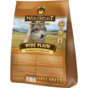 Сухой корм для взрослых собак Wolfsblut Wide Plain Large Breed (Широкая равнина для крупных пород)